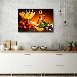«Паста 8» в интерьере современной кухни над раковиной