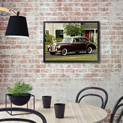 «Mercedes-Benz 300d Limousine (W189) '1951–62» в интерьере кухни в стиле лофт с кирпичной стеной