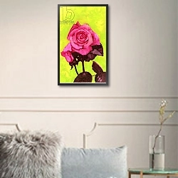 «Bright Rose, 1980s» в интерьере в классическом стиле в светлых тонах