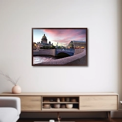 «Россия. Санкт-Петербург. Синий мост.» в интерьере 