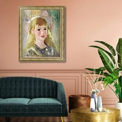 «Lucie Berard» в интерьере классической гостиной над диваном