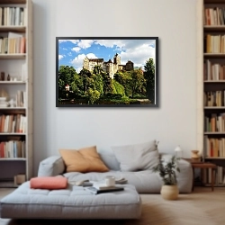 «Чехия, античный замок Локет» в интерьере 