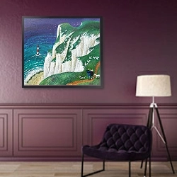 «Cliff Hanger» в интерьере в классическом стиле в фиолетовых тонах