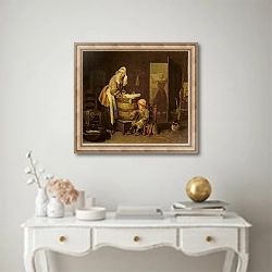 «The Laundress» в интерьере в классическом стиле над столом