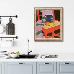 «The Red Chair c.1934» в интерьере кухни над мойкой
