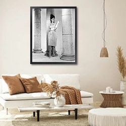 «Хепберн Одри 137» в интерьере светлой гостиной в стиле ретро