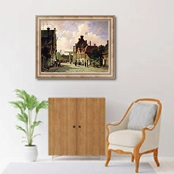 «Pearn Street, Amsterdam» в интерьере в классическом стиле над комодом