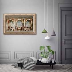 «The Feast in the House of Levi» в интерьере коридора в классическом стиле