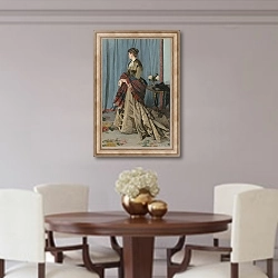 «Портрет миссис Годиберт» в интерьере столовой в классическом стиле
