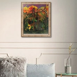 «Autumn Garden, 2012-14,» в интерьере в классическом стиле в светлых тонах