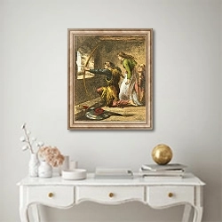 «William of Cloudesly» в интерьере в классическом стиле над столом
