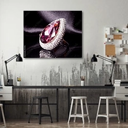 «Прекрасное кольцо» в интерьере офиса в стиле лофт