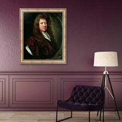 «Samuel Pepys 2» в интерьере в классическом стиле в фиолетовых тонах