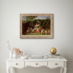 «The Garden of Armida» в интерьере в классическом стиле над столом
