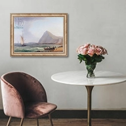 «Dover Cliffs» в интерьере в классическом стиле над креслом