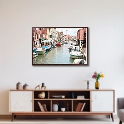 «Красота  каналов Венеции, Италия №16» в интерьере 