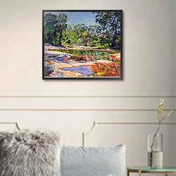 «Wirreanda Creek, New South Wales, Australia» в интерьере в классическом стиле над столом