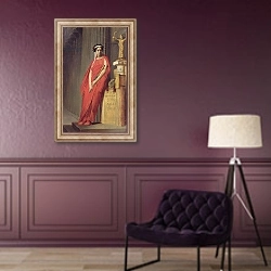«Rachel» в интерьере в классическом стиле в фиолетовых тонах