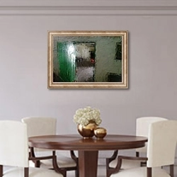 «Irish cottage series - green door» в интерьере столовой в классическом стиле