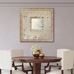 «Mirror, 2013,» в интерьере столовой в классическом стиле