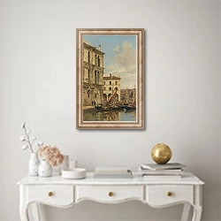 «The Grand Canal» в интерьере в классическом стиле над столом