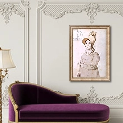 «Madeleine Chapelle 1813» в интерьере в классическом стиле над банкеткой