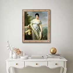 «Madame Tallien» в интерьере в классическом стиле над столом