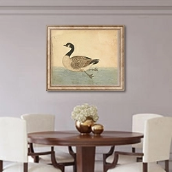 «A Goose» в интерьере столовой в классическом стиле
