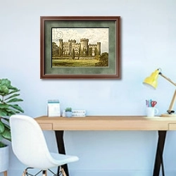 «Cholmondeley Castle» в интерьере кабинета в современном стиле