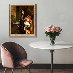 «Prince Rupert, c.1666-71» в интерьере в классическом стиле над креслом