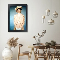 «Хепберн Одри 164» в интерьере столовой в стиле ретро