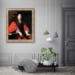 «Portrait of Olivier Lefevre» в интерьере коридора в классическом стиле