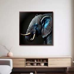 «Синий слон» в интерьере 