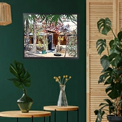«Samba's House, 2005» в интерьере комнаты в этническом стиле