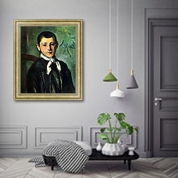 «Портрет Луи Гийома» в интерьере коридора в классическом стиле