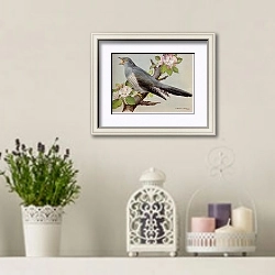 «British Birds - Cuckoo» в интерьере в стиле прованс с лавандой и свечами