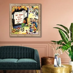 «Norman Gnome 62» в интерьере классической гостиной над диваном