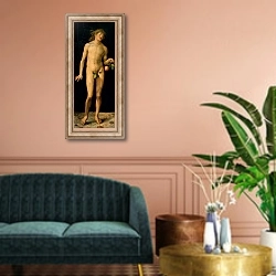 «Adam, 1507» в интерьере классической гостиной над диваном