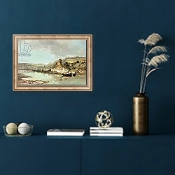 «Heidelberg 2» в интерьере в классическом стиле в синих тонах