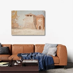 «Rimini» в интерьере современной гостиной над диваном