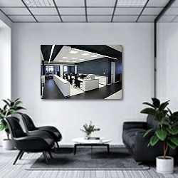 «Современный интерьер офиса» в интерьере холла офиса в светлых тонах
