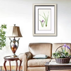 «Iris kumaonensis» в интерьере гостиной в стиле прованс