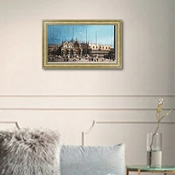 «San Marco and the Doge's Palace, Venice,» в интерьере в классическом стиле в светлых тонах