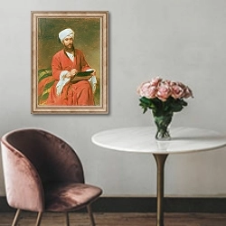 «A Turkish Pasha» в интерьере в классическом стиле над креслом