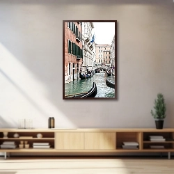 «Красота  каналов Венеции, Италия №18» в интерьере 