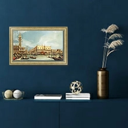 «The Molo, Venice» в интерьере в классическом стиле в синих тонах