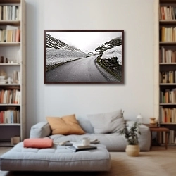 «Дорога в горах Норвегии» в интерьере 