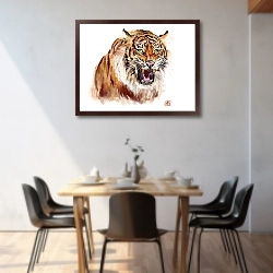 «Грозный тигр» в интерьере 