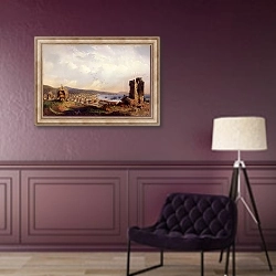 «Феодосия 2» в интерьере в классическом стиле в фиолетовых тонах