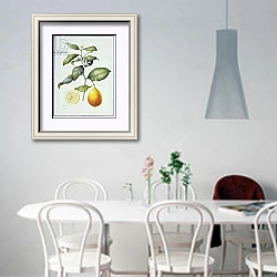 «Citrus Limon, 1995» в интерьере светлой кухни над обеденным столом